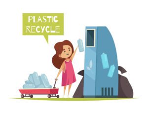 Crushing-or-flattening-plastic-bottles-to-save-space-image